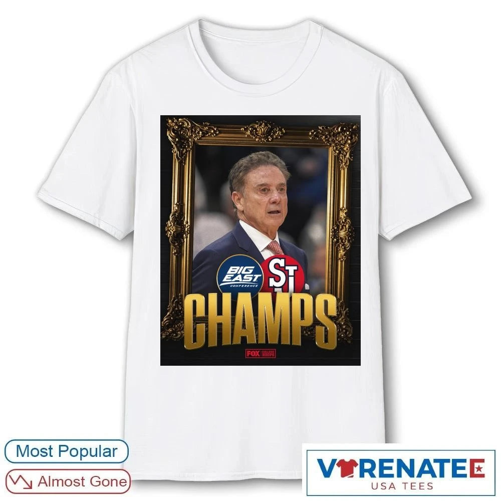 Official 2026 BIG EAST Conference Champs St. John’s FOX College Hoops T-Shirt