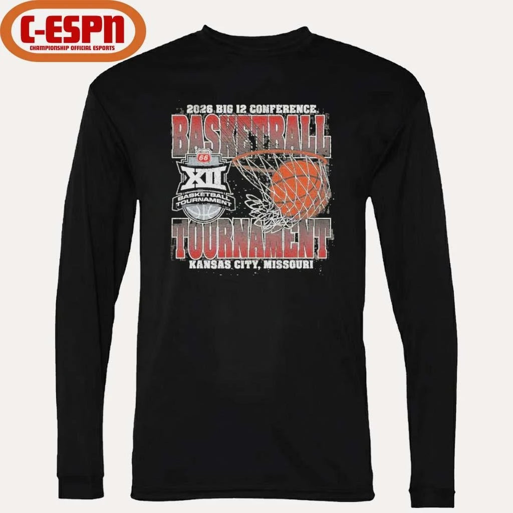 Official 2026 Big 12 Basketball Tournament Shirt