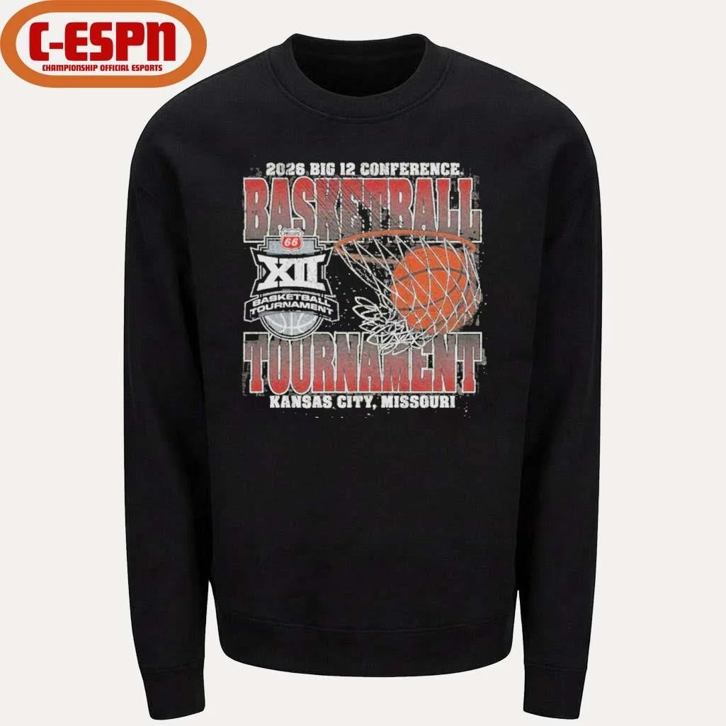 Official 2026 Big 12 Basketball Tournament Shirt