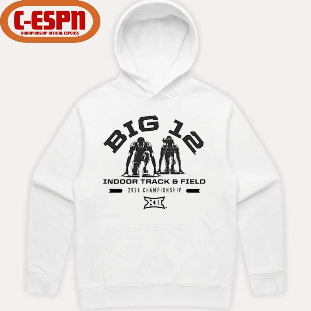 Official 2026 Big 12 Indoor Track &amp; Field Championship T-Shirt