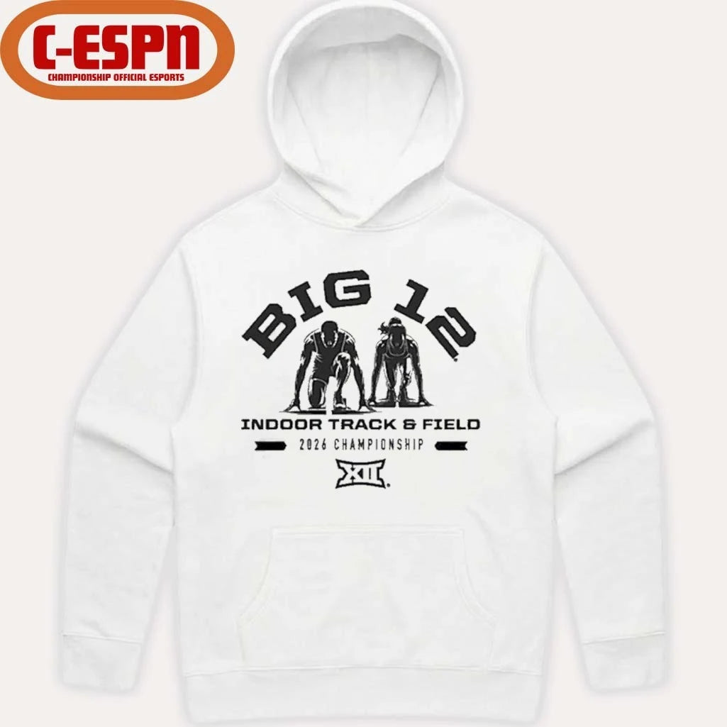 Official 2026 Big 12 Indoor Track &amp; Field Championship T-Shirt