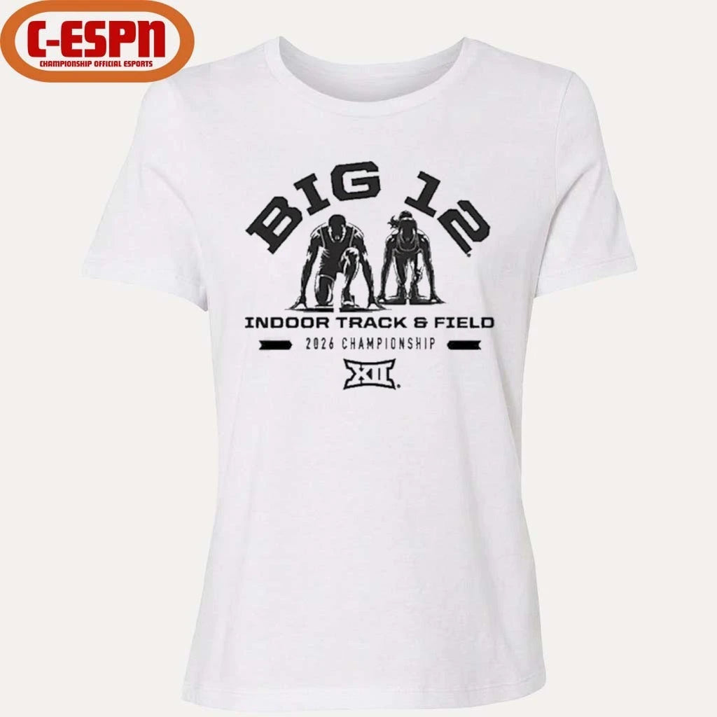 Official 2026 Big 12 Indoor Track &amp; Field Championship T-Shirt