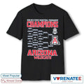 Official 2026 Big 12 Men’s Basketball Tournament Champs Arizona Wildcats T-Shirt