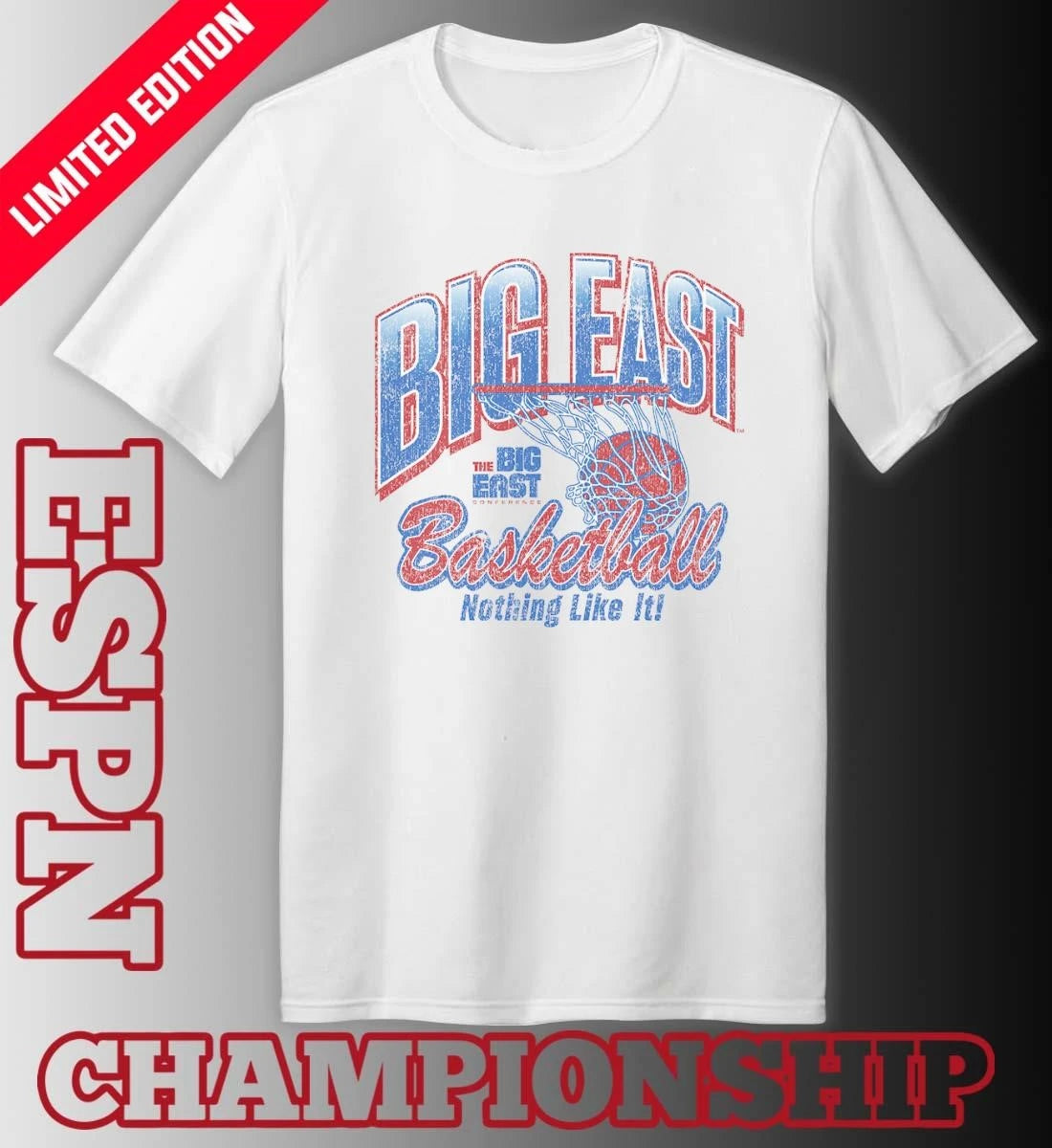Official 2026 Big East Conference Basketball Nothing Like It Shirt