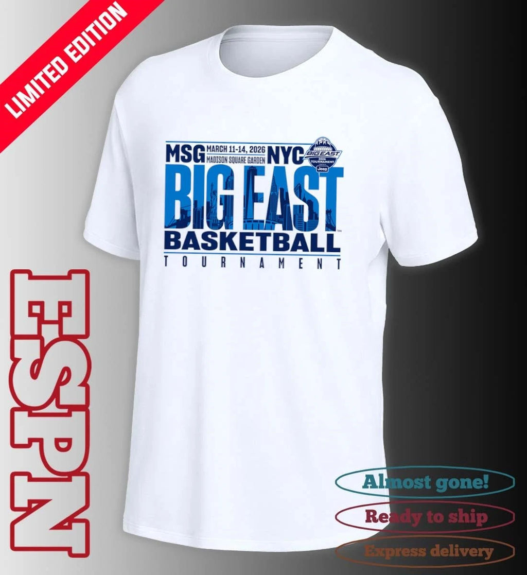 Official 2026 Big East Conference Men’s Basketball NYC Shirt