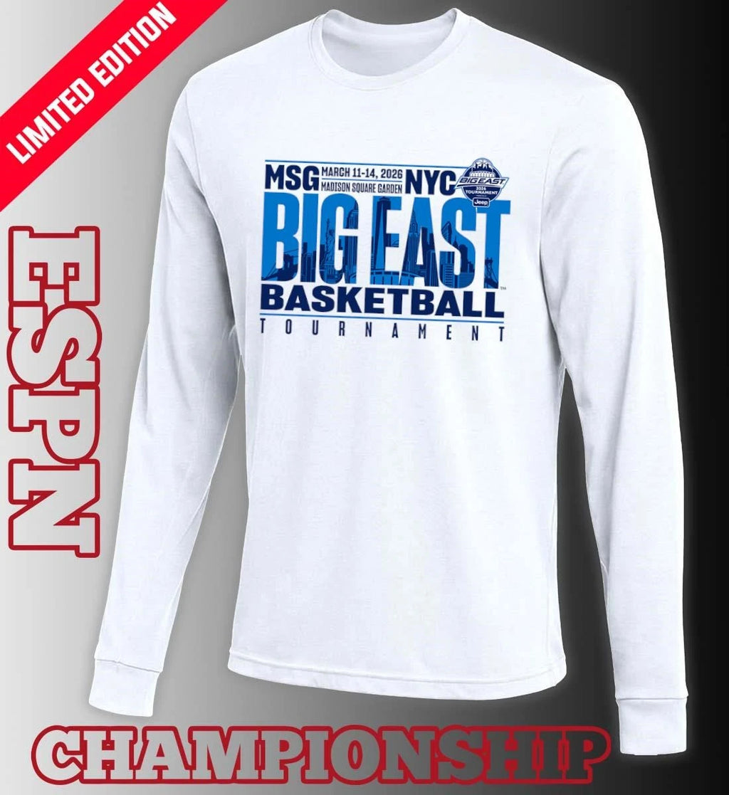 Official 2026 Big East Conference Men’s Basketball NYC Shirt