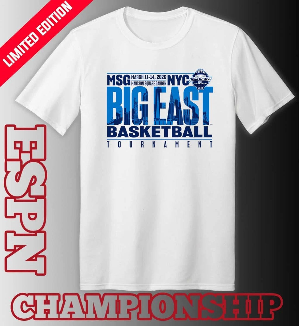 Official 2026 Big East Conference Men’s Basketball NYC Shirt
