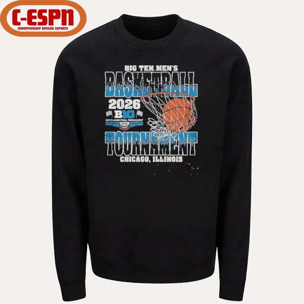 Official 2026 Big Ten Men’s Basketball Tournament shirt
