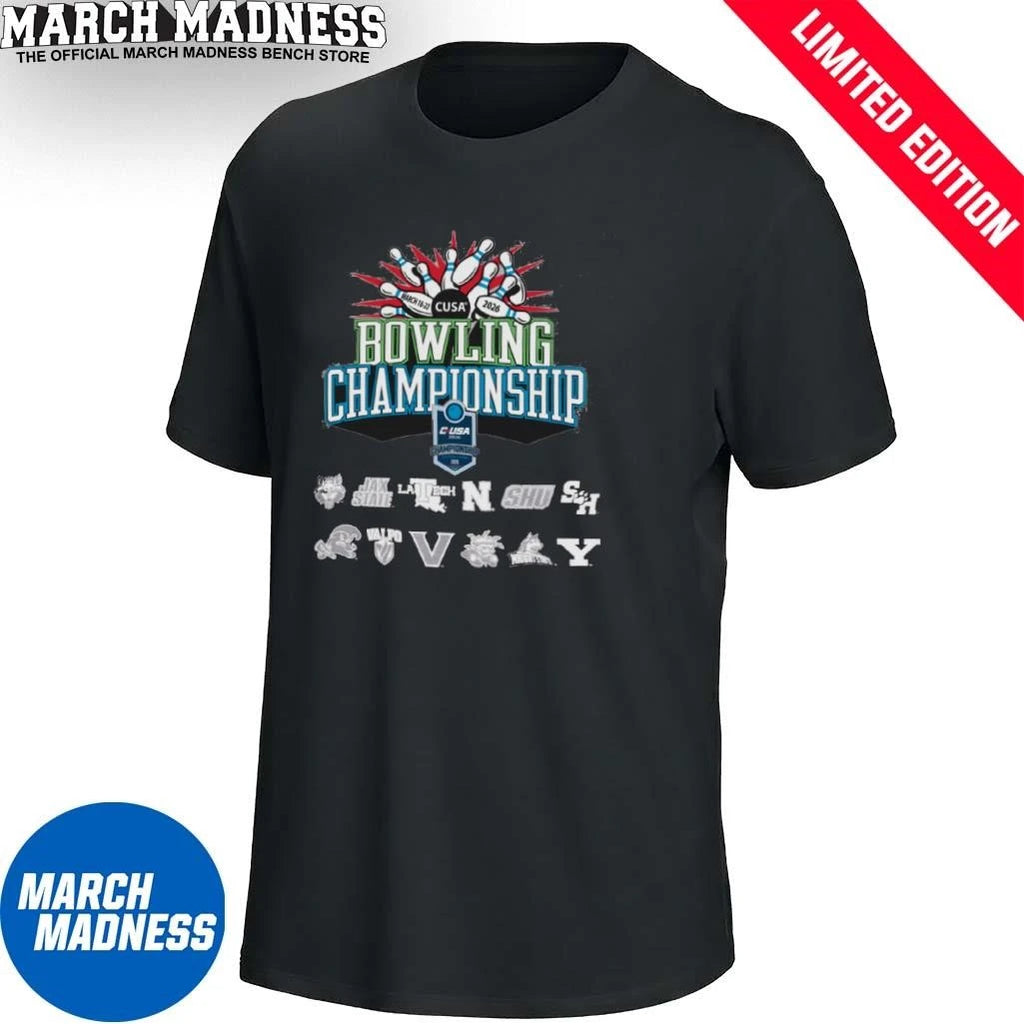Official 2026 C-USA Bowling Championship Shirt
