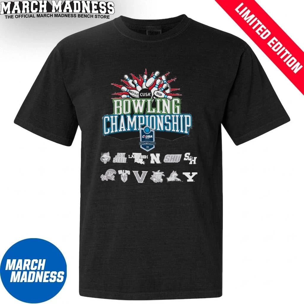 Official 2026 C-USA Bowling Championship Shirt