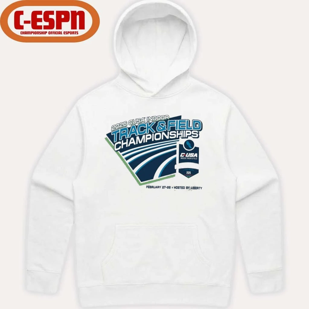 Official 2026 C-USA Indoor Track &amp; Field Championship T-Shirt
