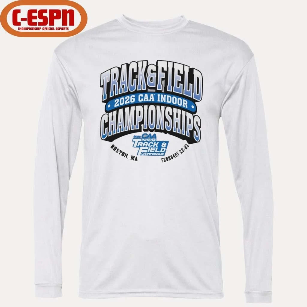 Official 2026 CAA Indoor Track &amp; Field Championships shirt