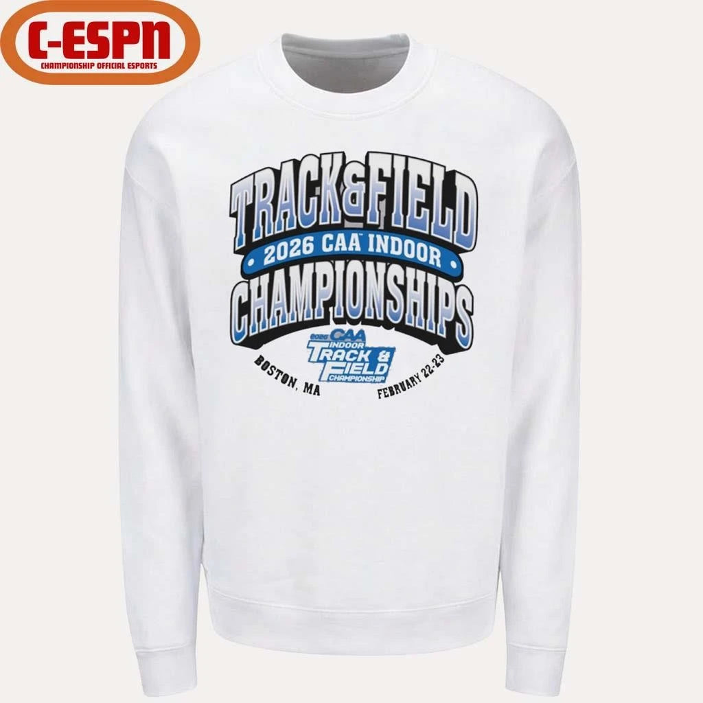Official 2026 CAA Indoor Track &amp; Field Championships shirt
