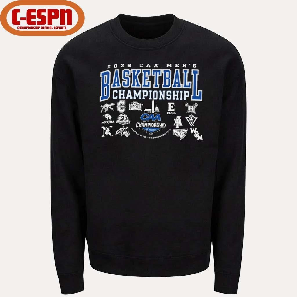 Official 2026 Coastal Athletic Men’s Basketball Championship Shirt