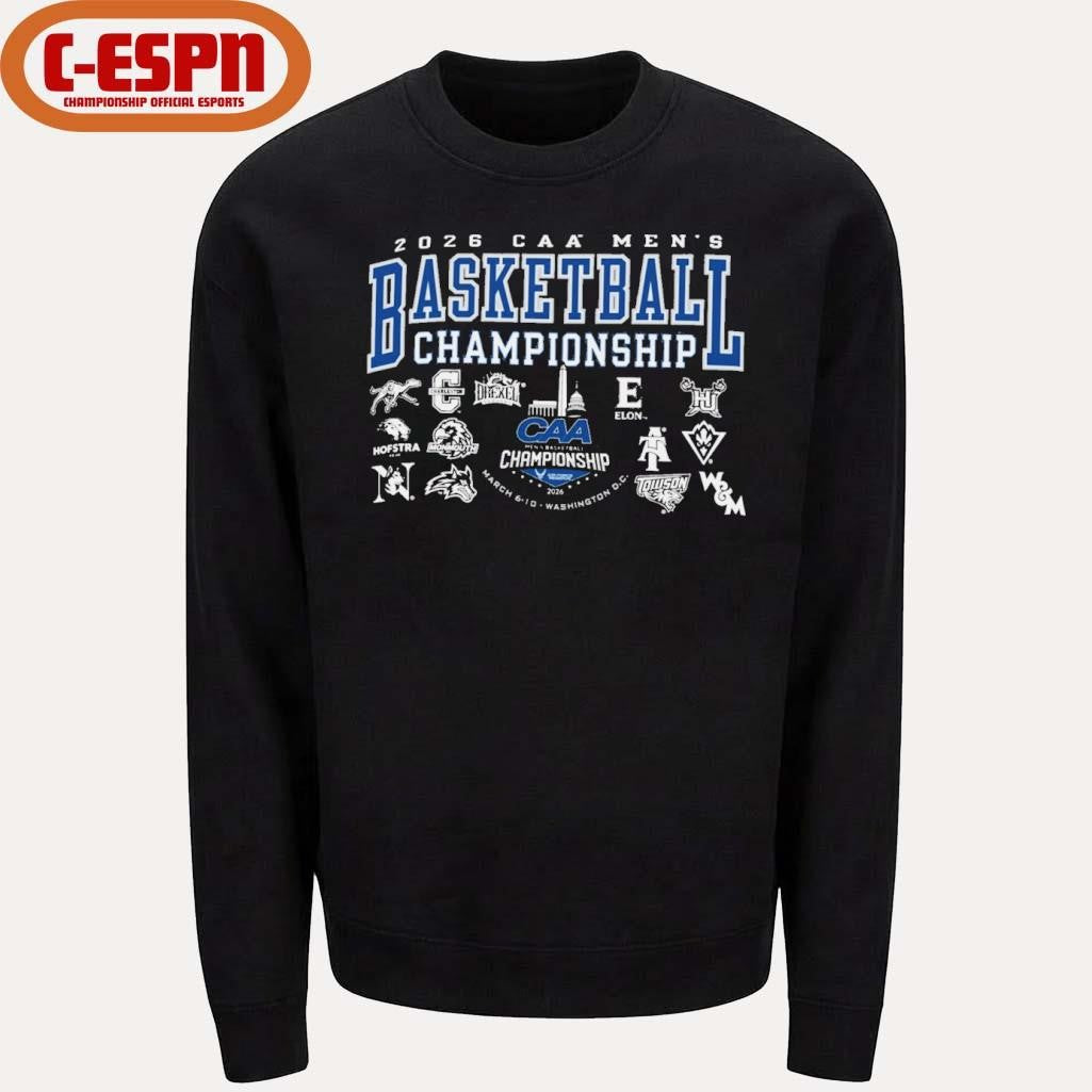 Official 2026 Coastal Athletic Men’s Basketball Championship Shirt