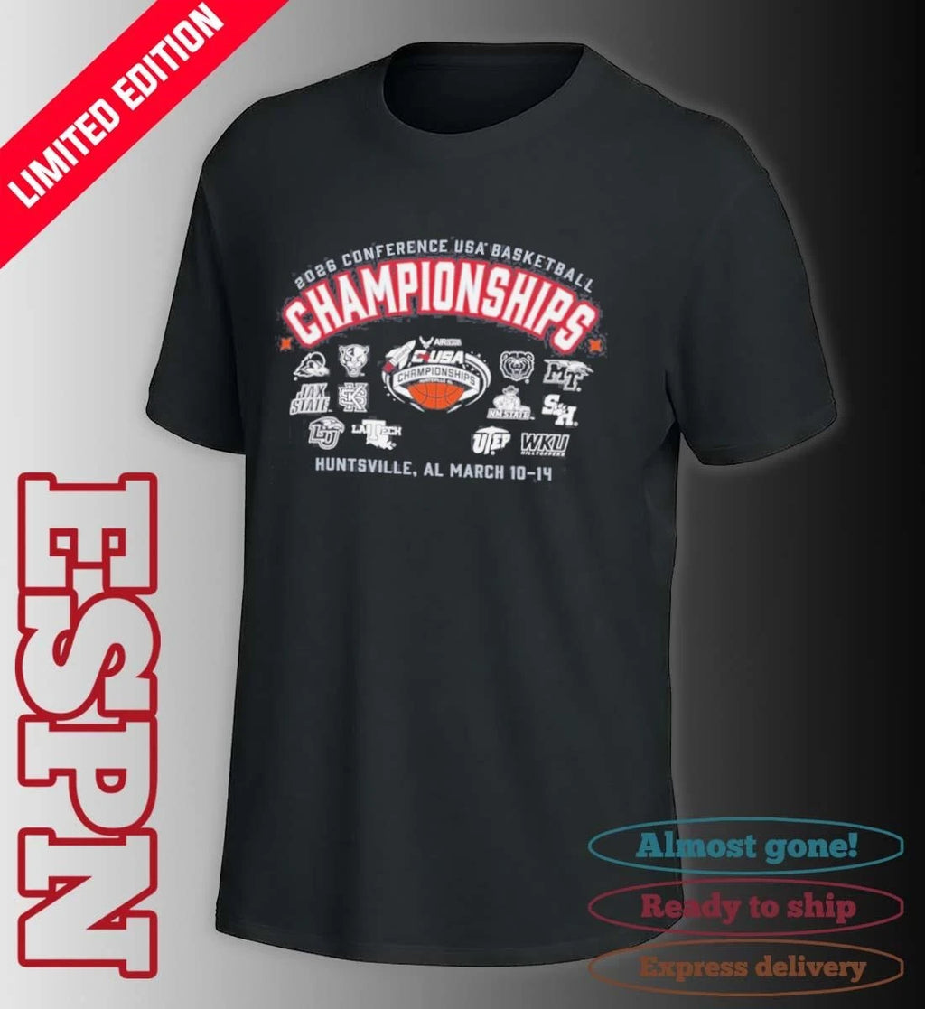 Official 2026 Conference USA Basketball Championship Shirt