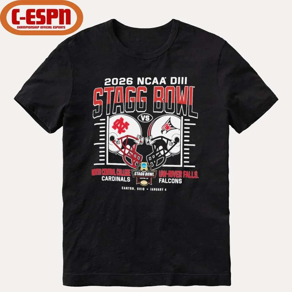 Official 2026 Division III Football Championship Stagg Bowl 2 Team Shirt
