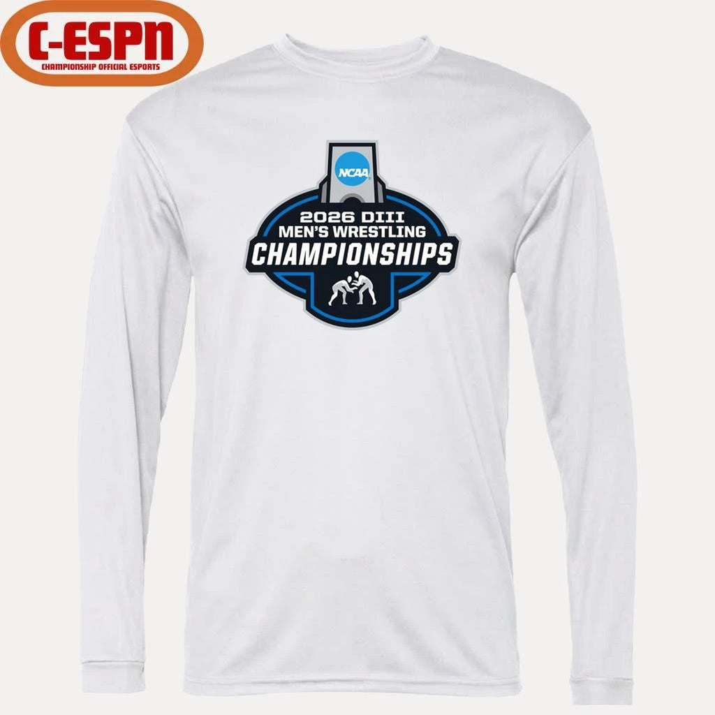 Official 2026 Division III Men’s Wrestling Championships Logo Shirt