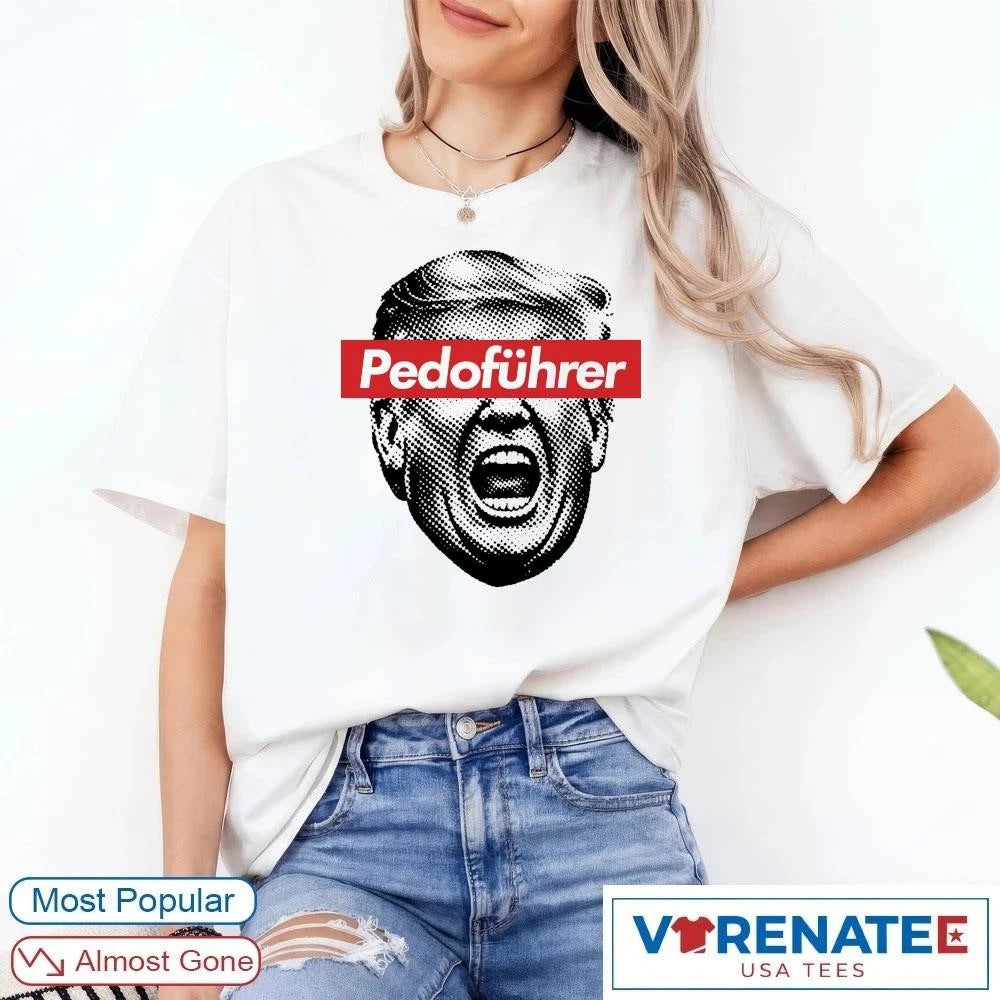 Official 2026 Donald Trump Pedoführer Portrait Artwork T-Shirt