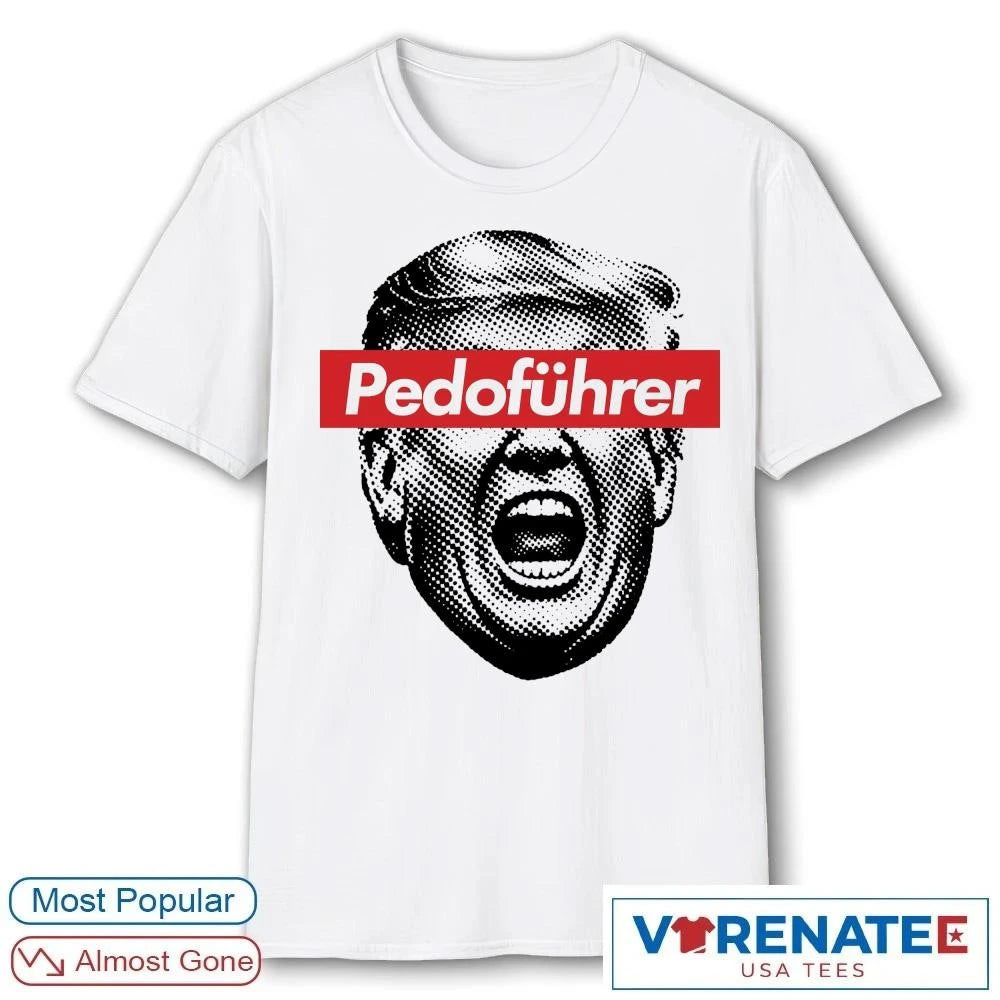 Official 2026 Donald Trump Pedoführer Portrait Artwork T-Shirt