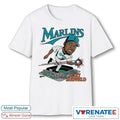 Official 2026 Florida Marlins Gary Sheffield Caricature Homage T-Shirt