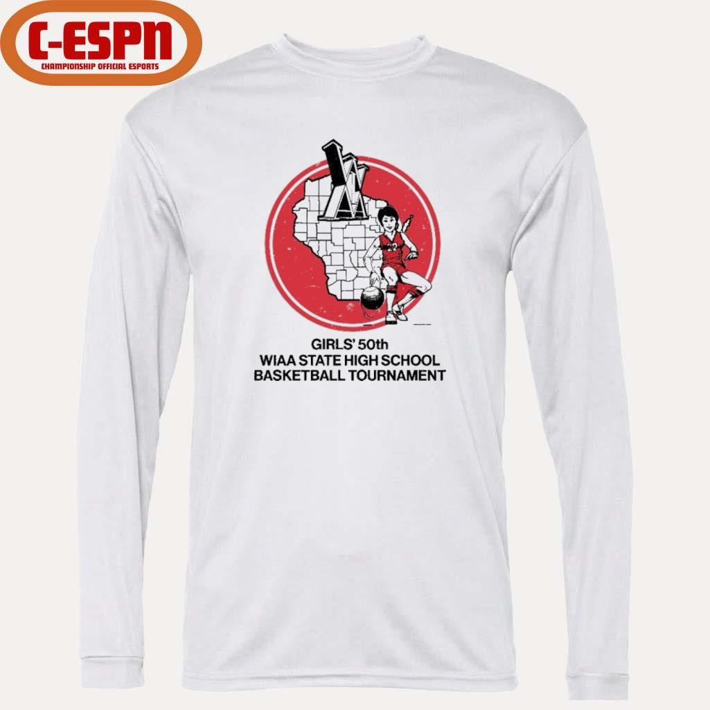 Official 2026 Girls’ 50th WIAA State High School Basketball Tournament Shirt