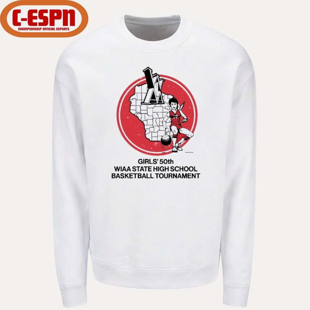 Official 2026 Girls’ 50th WIAA State High School Basketball Tournament Shirt