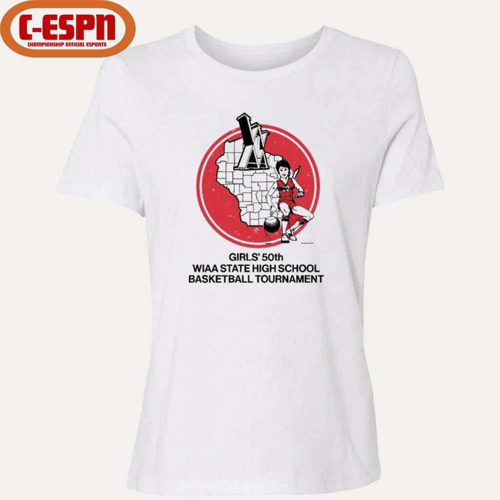 Official 2026 Girls’ 50th WIAA State High School Basketball Tournament Shirt