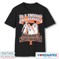 Official 2026 Illinois Fighting Illini Basketball Andrej Stojakovic NIL T-Shirt