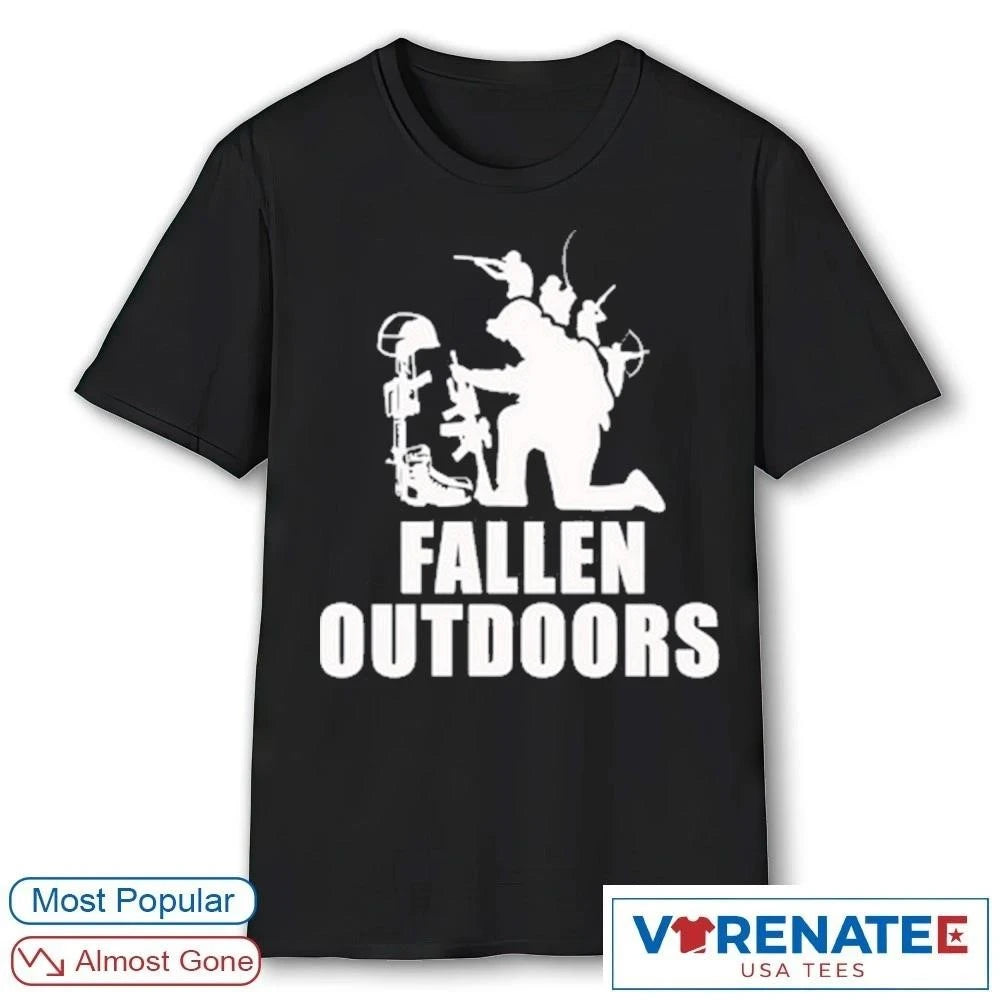 Official 2026 Kaulig Racing Fallen Outdoors T-Shirt
