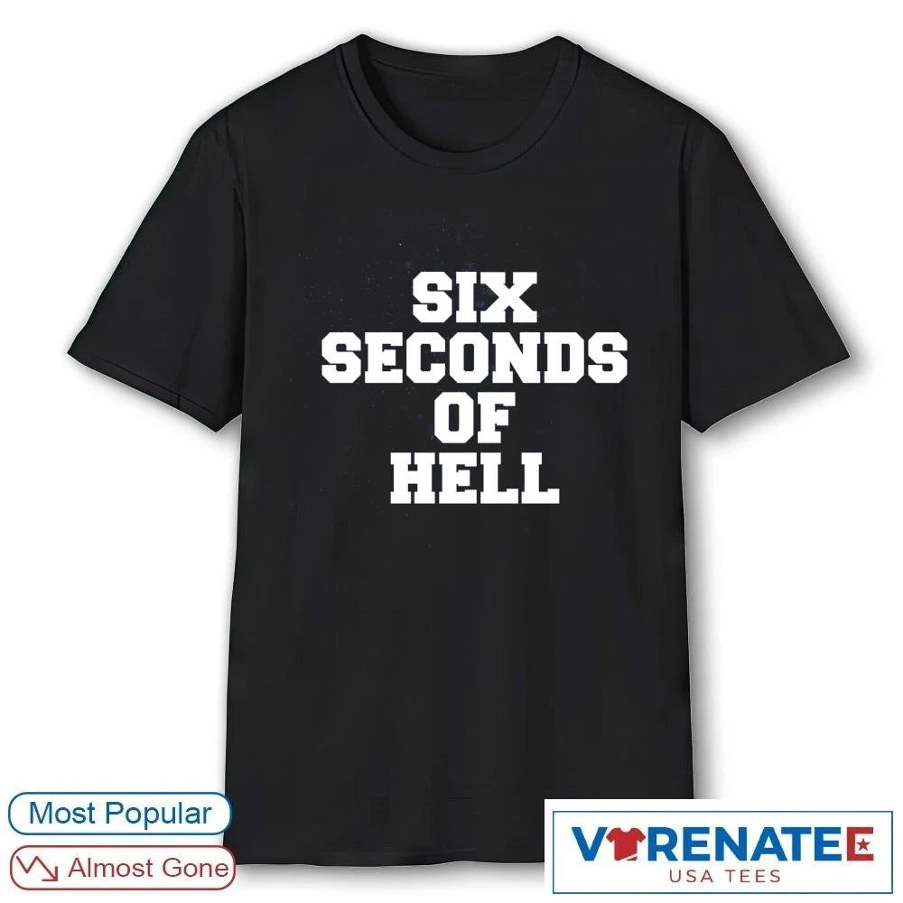Official 2026 Kentucky Football Six Seconds of Hell T-Shirt