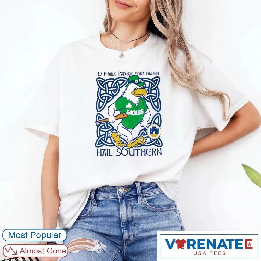 Official 2026 La Fhéile Pádraig Sona Daoibh Hail Southern St. Patrick’s Day T-Shirt