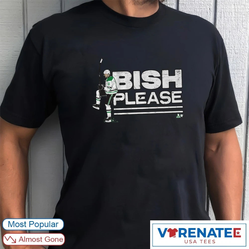 Official 2026 Lian Bichsel Bish Please Dallas Stars Hockey T-Shirt