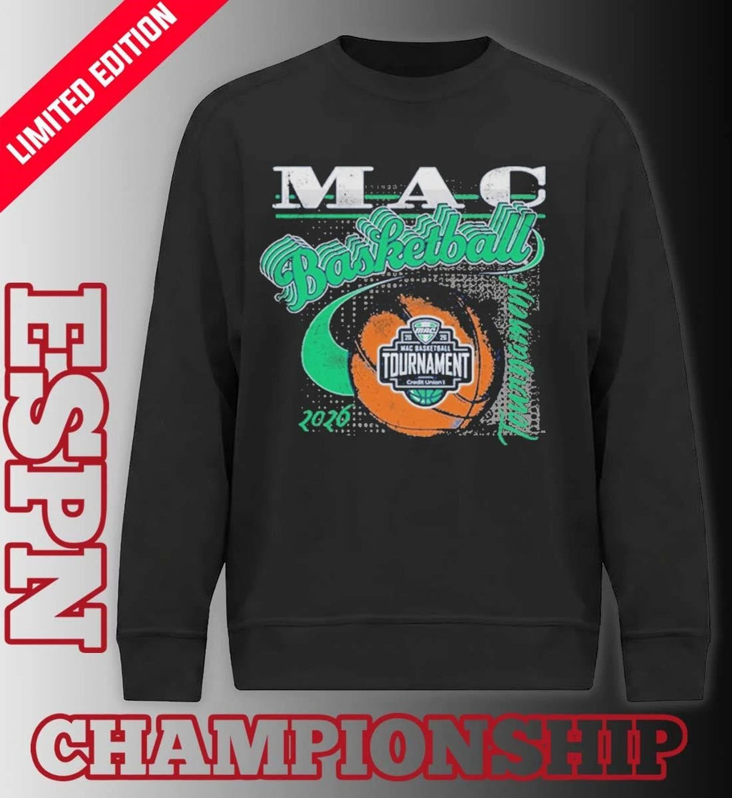 Official 2026 MAC Men’s Basketball Tournament Shirt