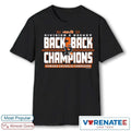 Official 2026 MHSAA Hockey D2 Back 2 Back Champions Powers Catholic Chargers T-Shirt