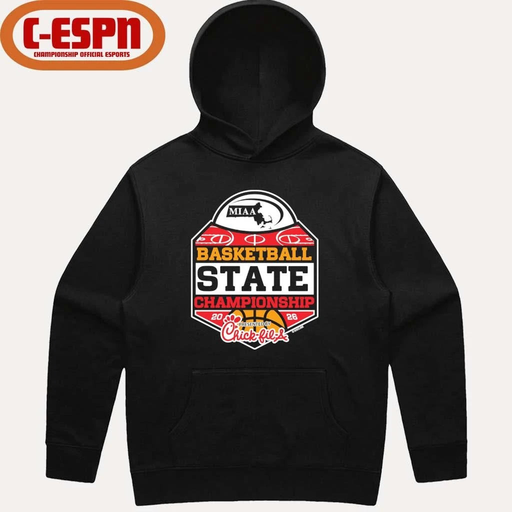 Official 2026 MIAA Basketball State Tournament Championship shirt