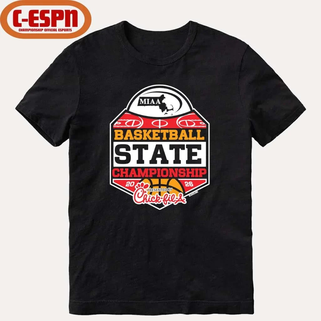 Official 2026 MIAA Basketball State Tournament Championship shirt
