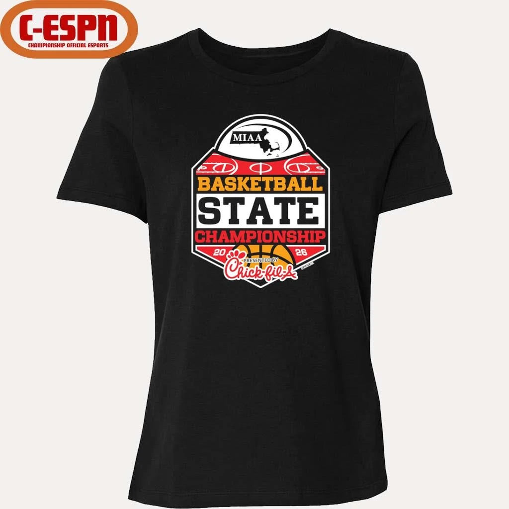 Official 2026 MIAA Basketball State Tournament Championship shirt