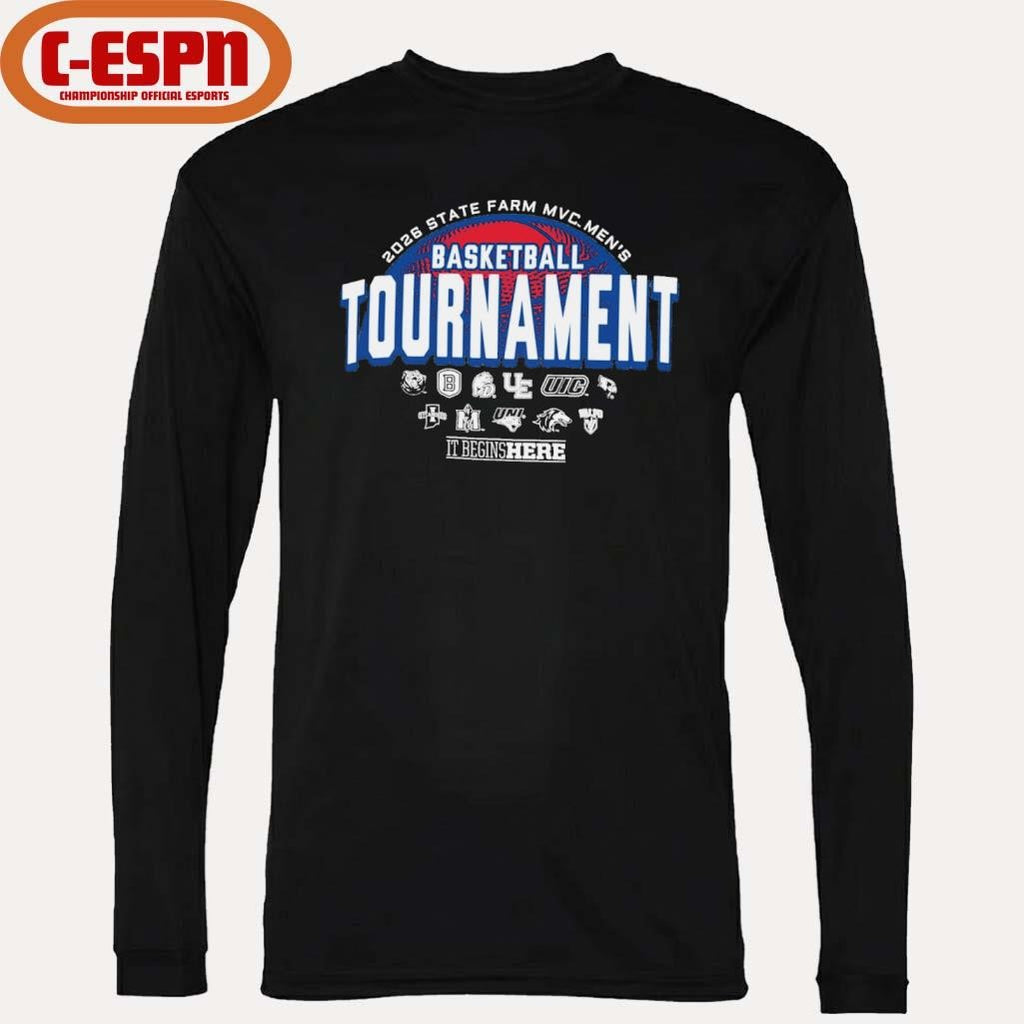 Official 2026 MVC Men’s Basketball Tournament Championship Shirt