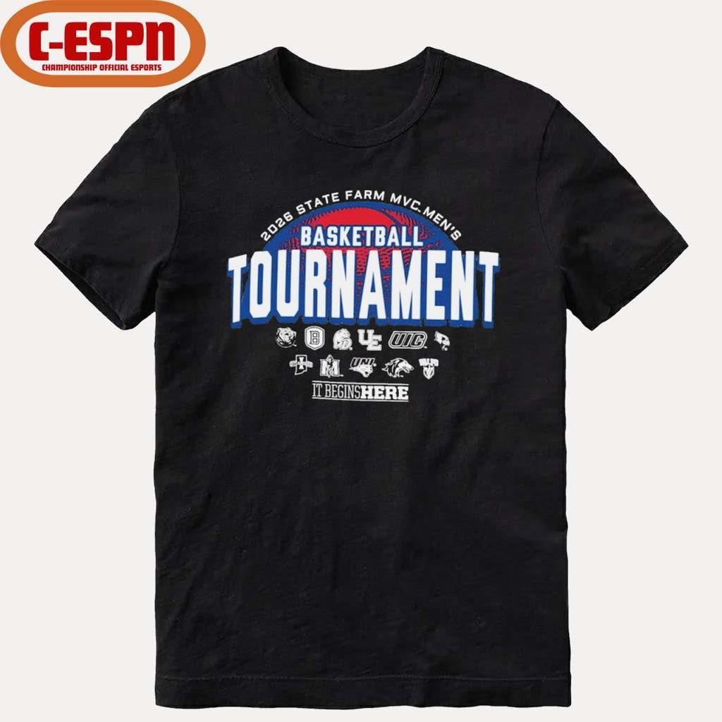 Official 2026 MVC Men’s Basketball Tournament Championship Shirt
