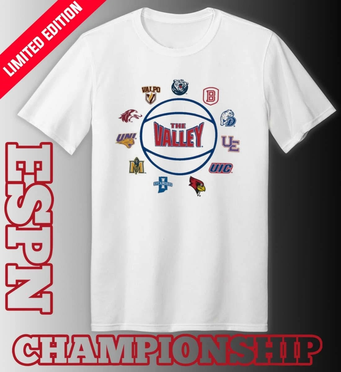 Official 2026 MVC Women’s Basketball Championship Logo Shirt