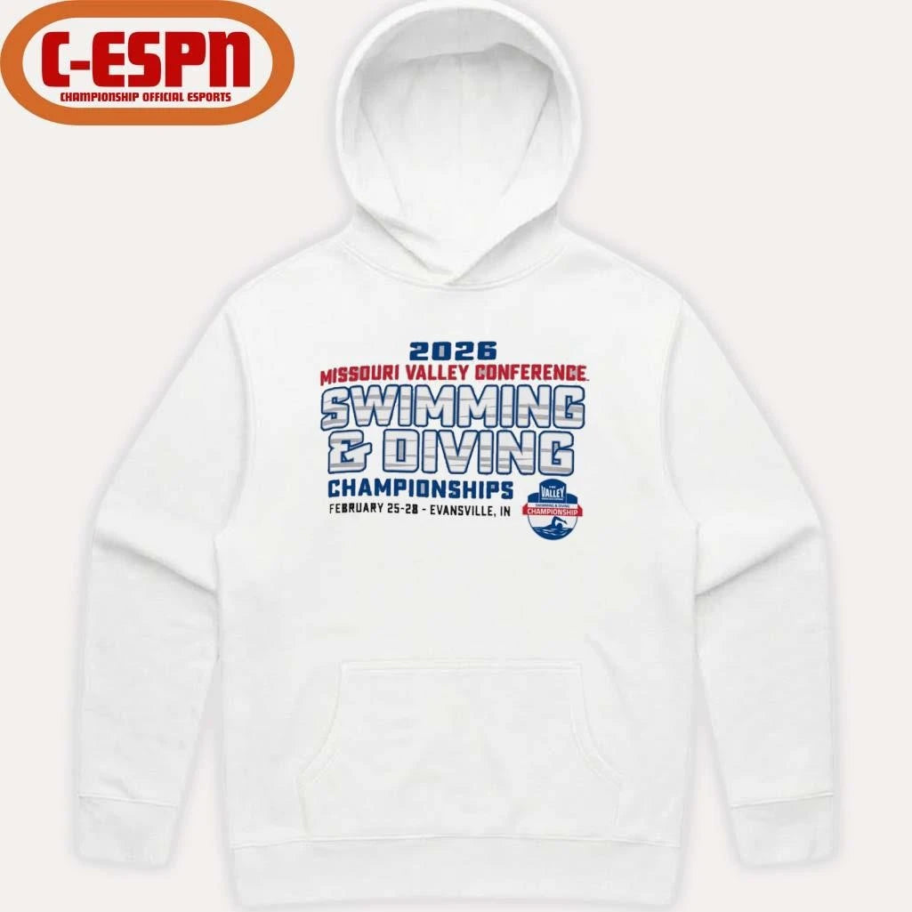 Official 2026 Missouri Valley Conference Swimming &amp; Diving Championships Shirt