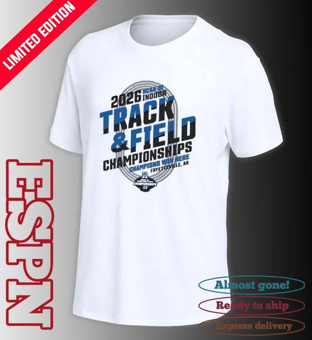 Official 2026 NCAA DI Indoor Track &amp; Field Championships T-Shirt
