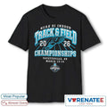 Official 2026 NCAA DI Indoor Track and Field Championships Fayetteville, AR March 13-14, 2026 Logos T-shirt