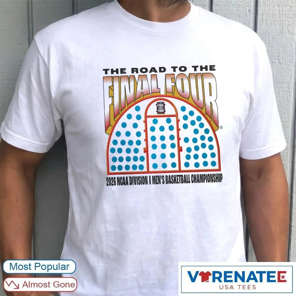 Official 2026 NCAA DI Men’s Basketball Tournament March Madness The Road To The Final Four Buzzer Beater T-Shirt