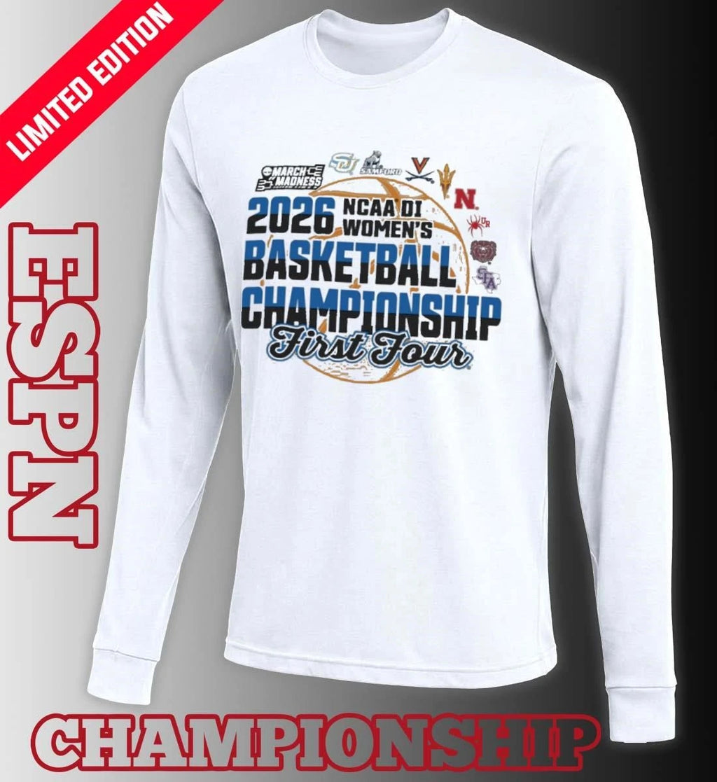 Official 2026 NCAA DI Women’s Basketball Championship – First Four T-shirt