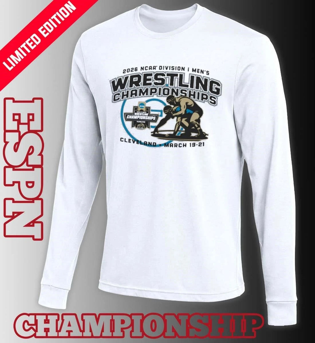 Official 2026 NCAA DI Wrestling Championships Cleveland March 19-21 Shirt