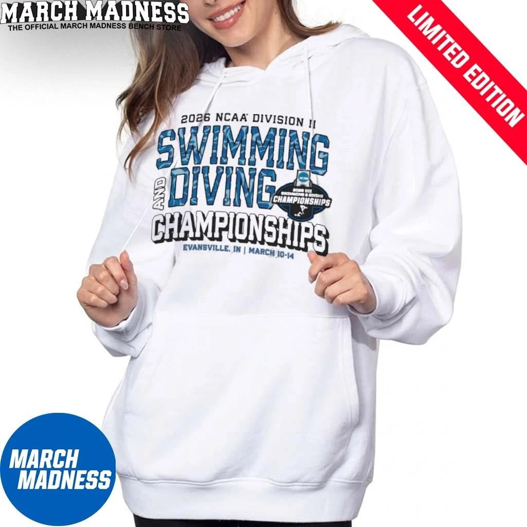 Official 2026 NCAA DII Swimming &amp; Diving Championships Final March 10-14 Shirt