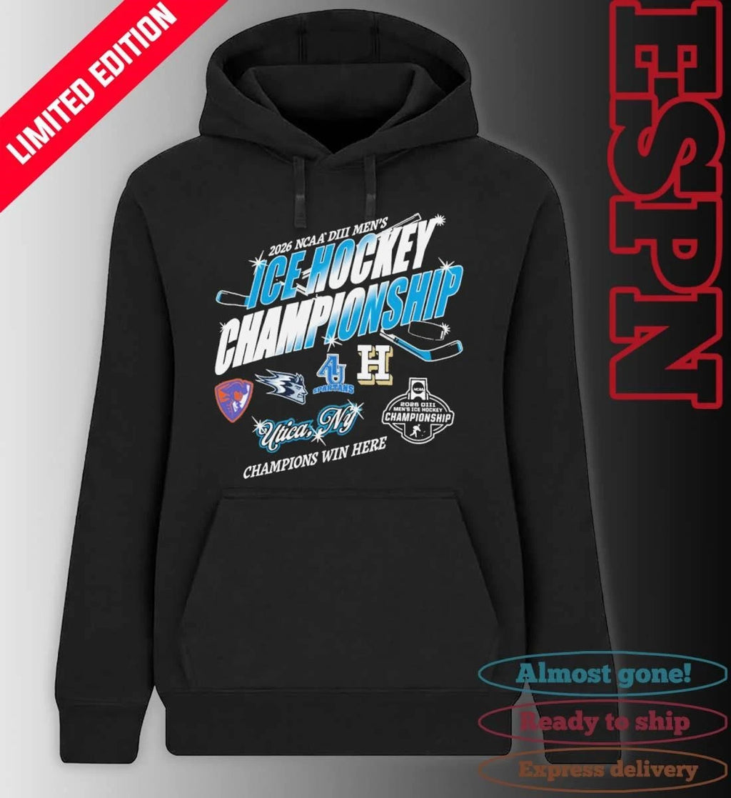 Official 2026 NCAA DIII Men’s Ice Hockey Championship – Semifinals Shirt