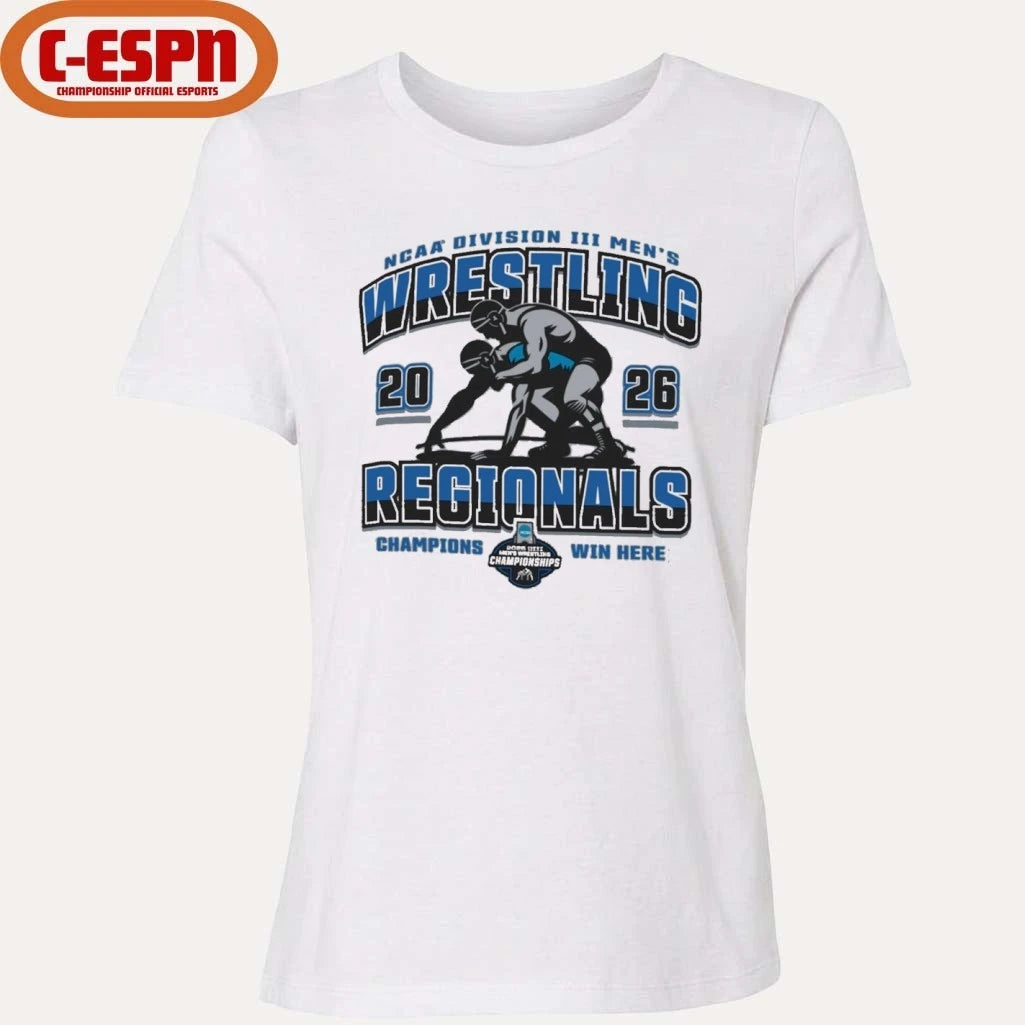 Official 2026 NCAA DIII Men’s Wrestling Regionals Champions Win Here T-Shirt